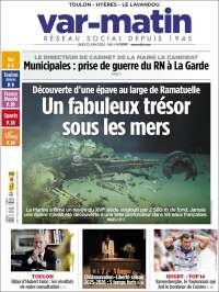 Portada de Var-Matin (Francia)