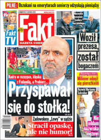 Portada de Fakt (Polonia)