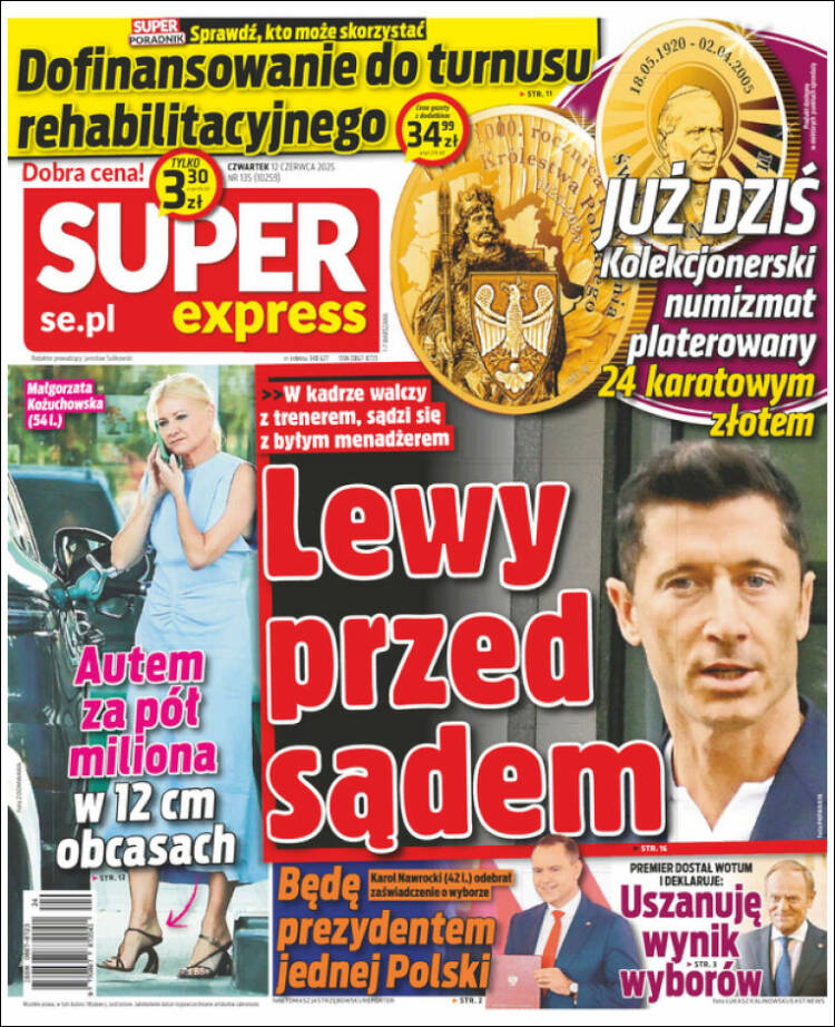 Portada de Super Express (Polonia)