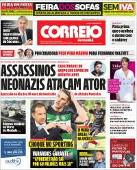 Portada de Correio da Manhã (Portugal)