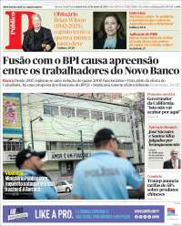Portada de Público (Portugal)