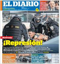 Portada de El Diario NY (USA)