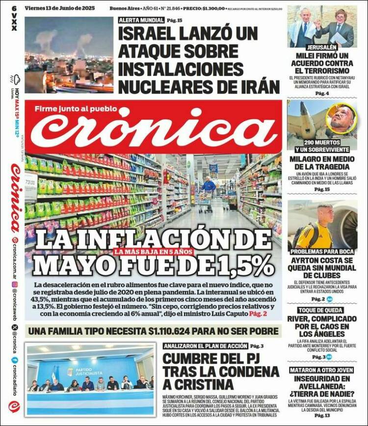 Portada de La Voz del Chaco (Argentina)