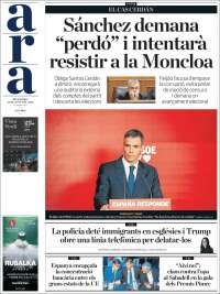 Portada de Ara (España)
