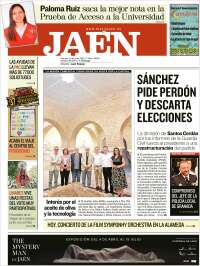 Portada de Diario Jaén (España)
