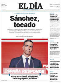 Portada de El Día (España)