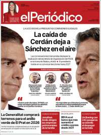 Portada de El Periódico (España)