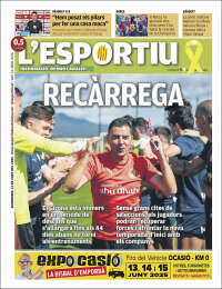 Portada de L'Esportiu : Girona (España)
