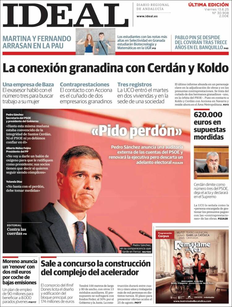 Portada de Ideal (España)