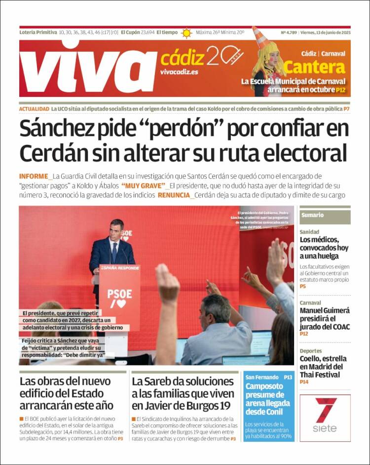 Portada de Información - Cadiz (España)