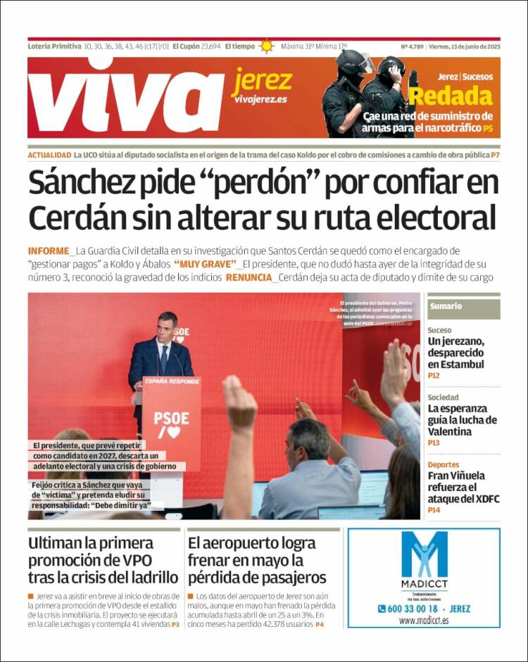 Portada de Información - Jerez (España)