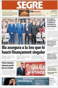 Portada de Segre (España)