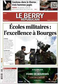 Portada de Berry Republicain (Francia)