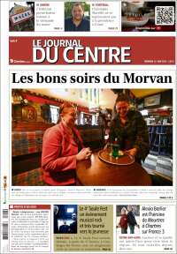 Portada de Le Journal du Centre (Francia)