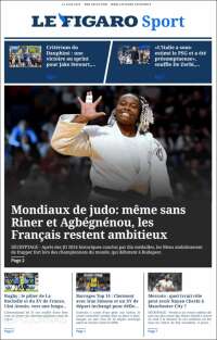 Portada de Le Figaro Sport (Francia)