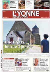 Portada de L'Yonne-Républicaine (Francia)