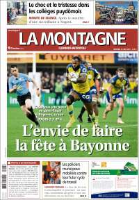 Portada de La Montagne (Francia)