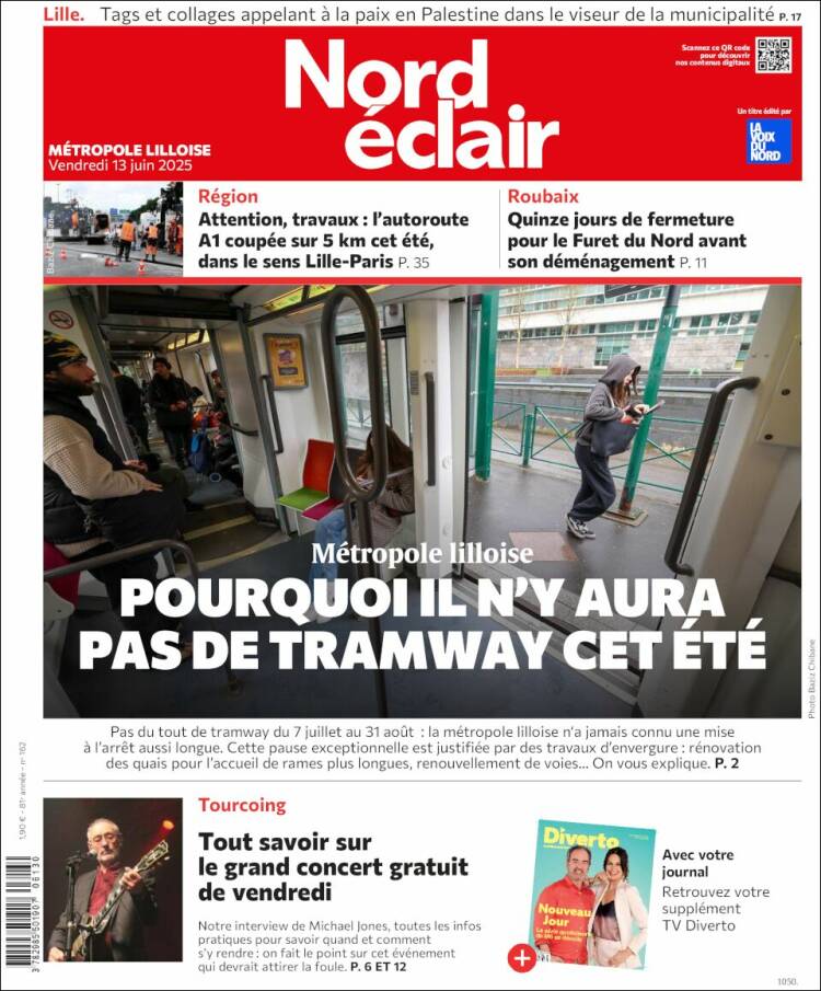 Portada de Nord Éclair (Francia)