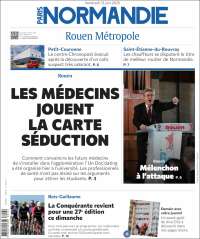Portada de Paris Normandie (Francia)