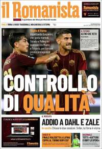 Portada de Romanista (Italia)