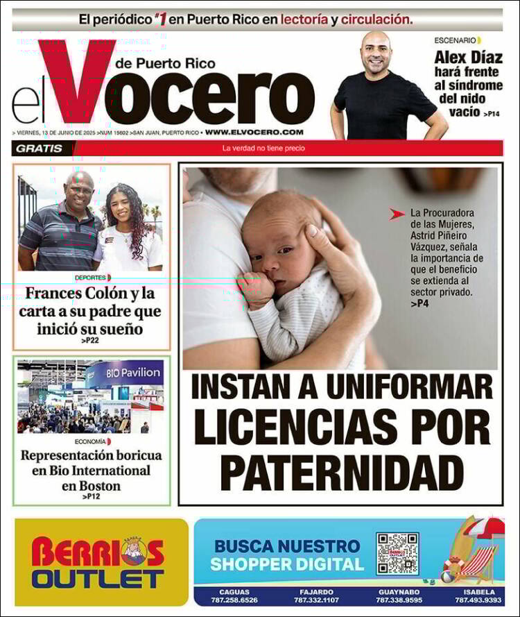 Portada de Vocero (Puerto Rico)