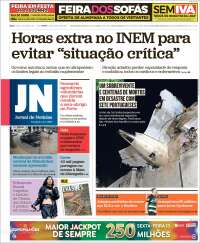 Portada de Jornal de Notícias (Portugal)
