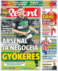Portada de Record (Portugal)