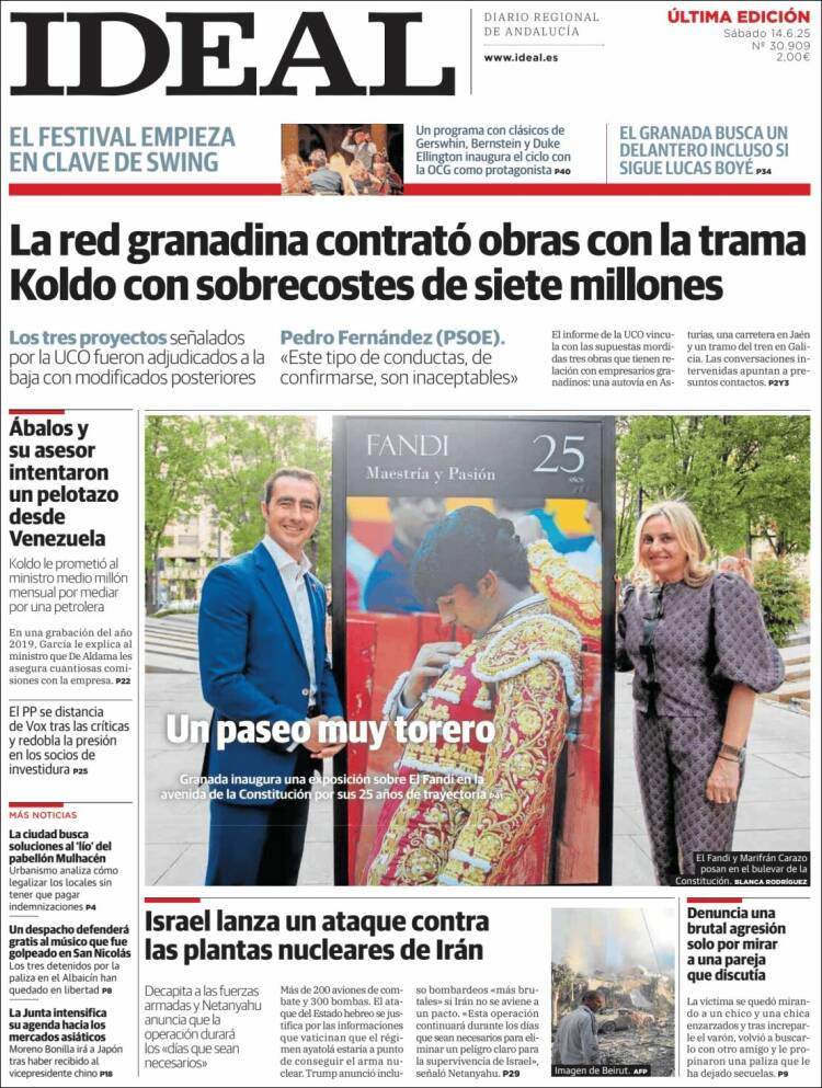 Portada de Ideal (España)