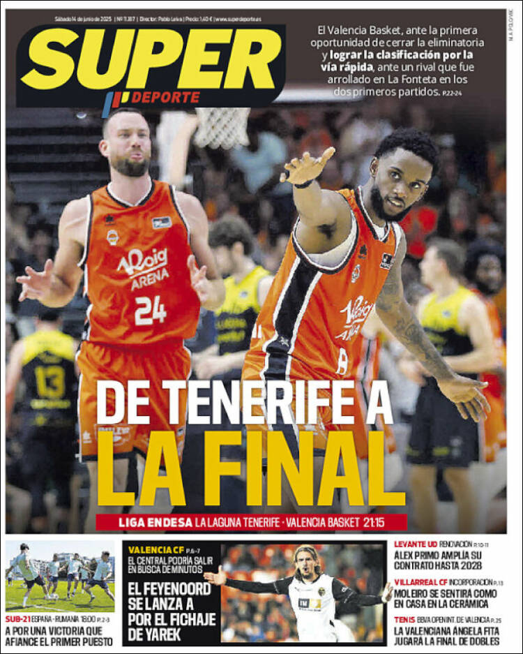 Portada de Superdeporte (España)