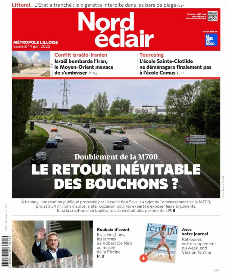 Portada de Nord Éclair (Francia)