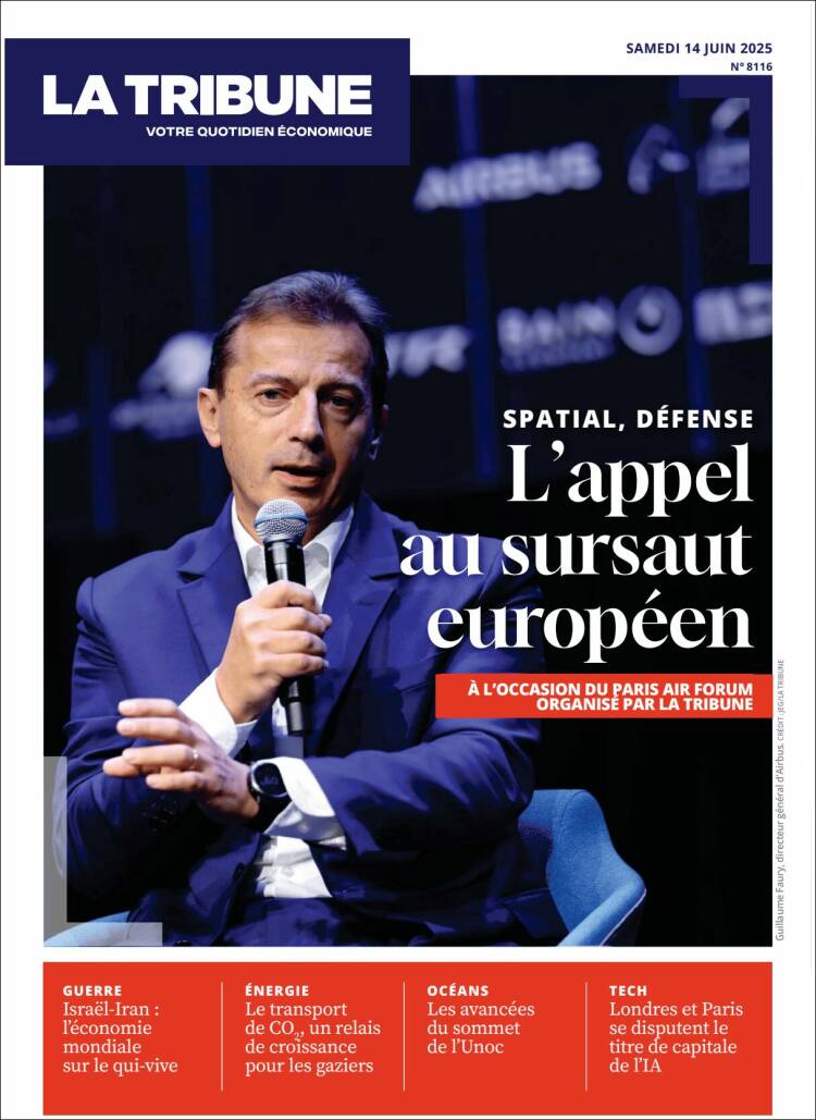 Portada de La Tribune (France)