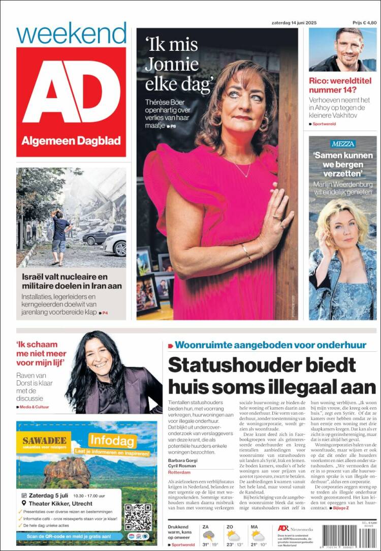 Portada de AD (Pa&iacute;ses Bajos)