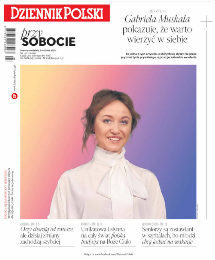 Portada de Dziennik (Polonia)