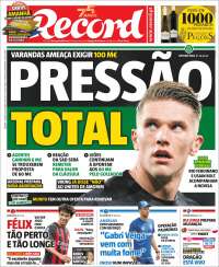 Portada de Record (Portugal)