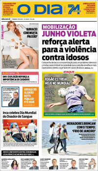 Portada de O Dia (Brasil)