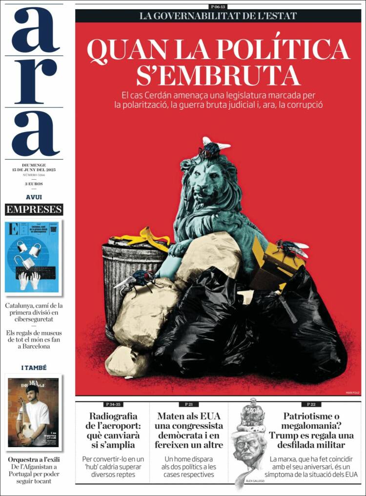 Portada de Ara (España)