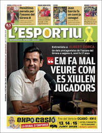 Portada de L'Esportiu : Girona (España)