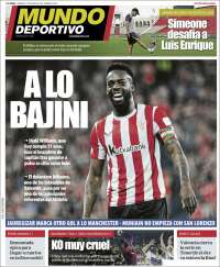 Portada de Mundo Deportivo Bizkaia (España)
