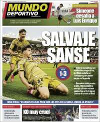 Portada de Mundo Deportivo Gipuzkoa (España)