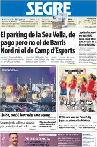 Portada de Segre  (España)