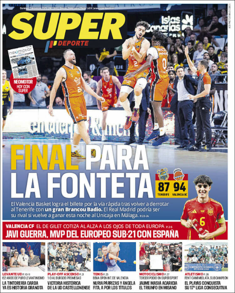 Portada de Superdeporte (España)