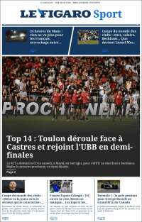 Portada de Le Figaro Sport (France)
