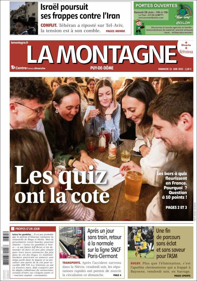 Portada de La Montagne (France)
