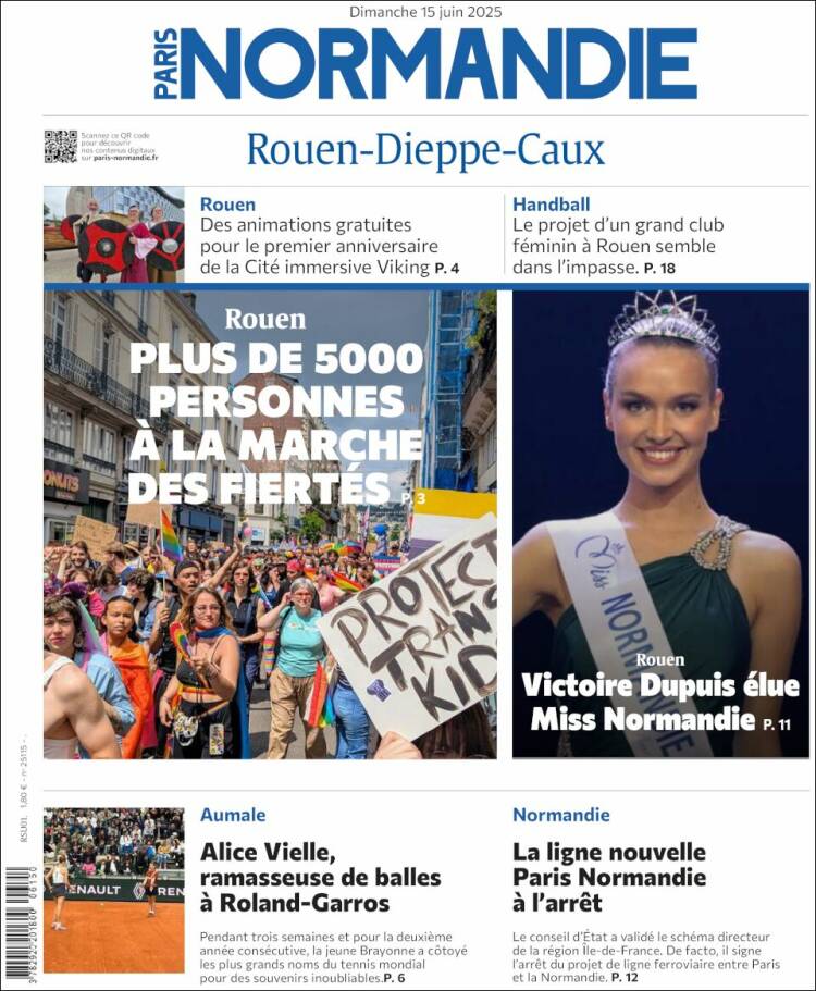 Portada de Paris Normandie (France)