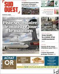 Portada de Sud Ouest (France)