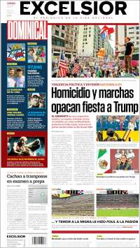 Portada de Excelsior (México)
