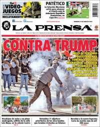 Portada de La Prensa (México)