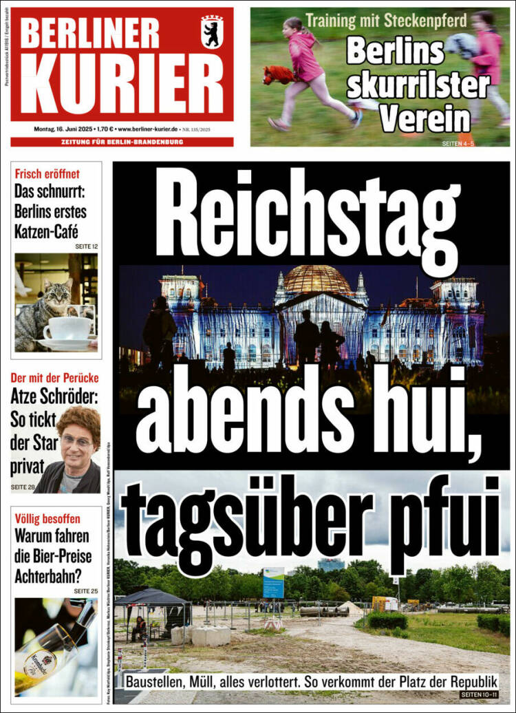 Portada de Berliner Kurier - Startseite BK (Germany)