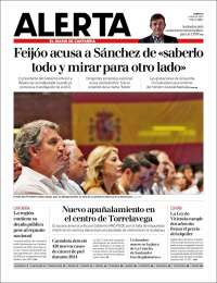 Portada de Alerta - El Diario de Cantabria (España)