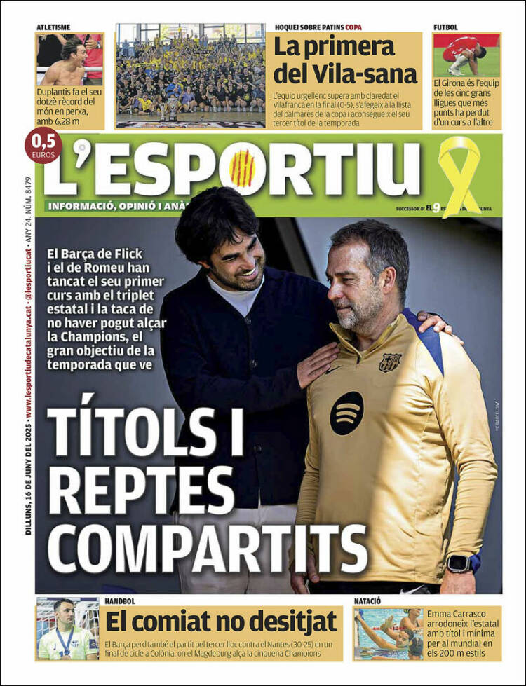 Portada de L'Esportiu (España)